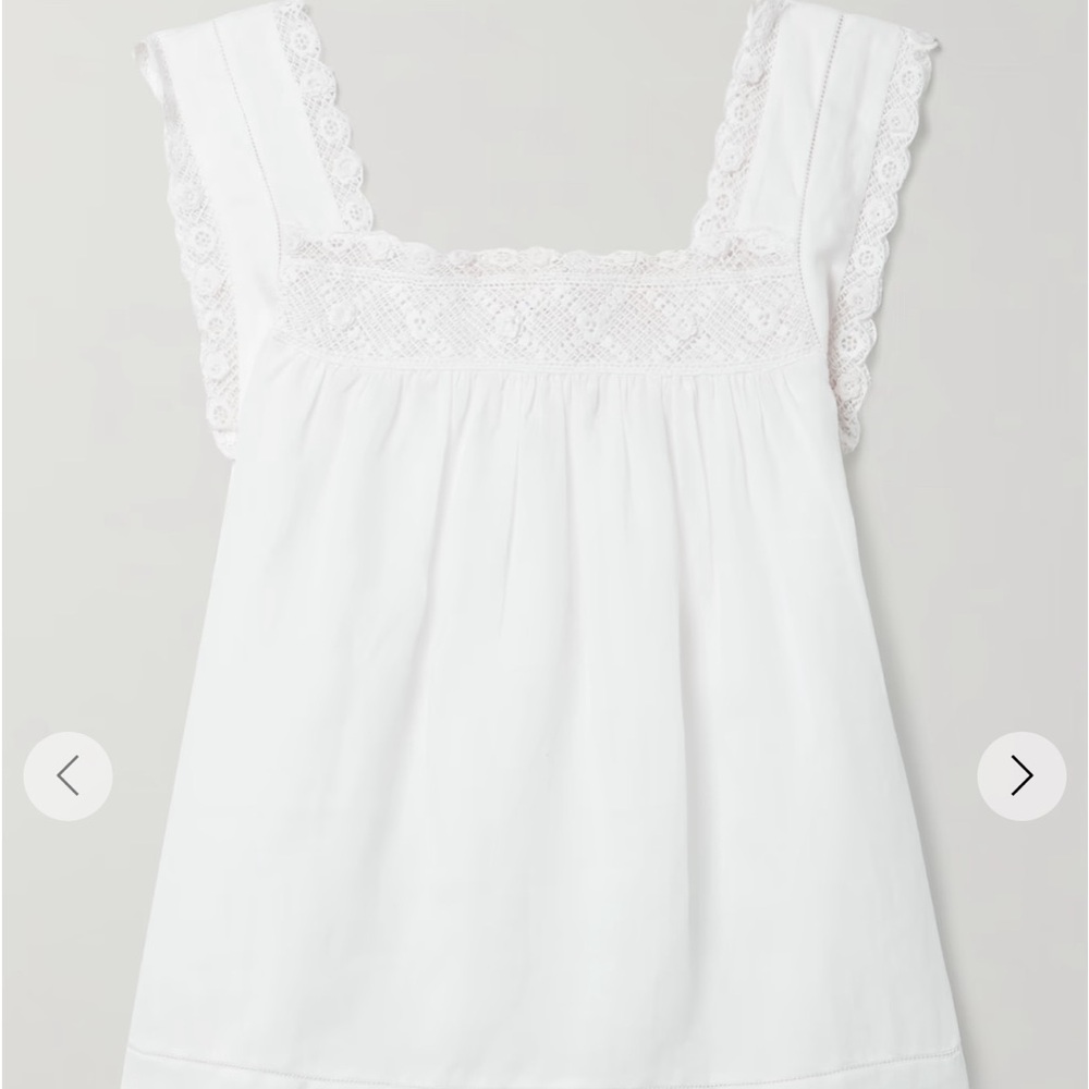 Doen Crochet Ramie tank